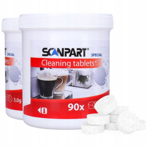 Tabletki Czyszczące Scanpart 3g Do Ekspresu 90 Szt