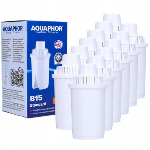 12x Filtr Aquaphor Standard B100-15 Do Dzbanków