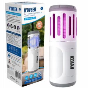 Lampa Owadobójcza Lampa Led 2w1 1000v Na Baterie!