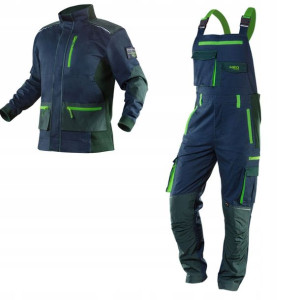 Zestaw Odzieży Roboczej Ogrodniczki + Bluza Roz. S