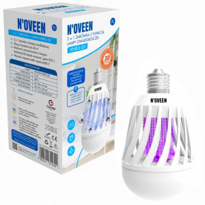 Lampa Owadobójcza Żarówka 2w1 Ikn803 Led 6w E27