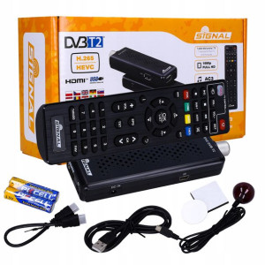 Mini Tuner DVB-T2 HEVC dekoder Telewizja Naziemna