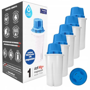 5x Wkład Filtr Dafi Classic Mg+ Do Brita Aquaphor