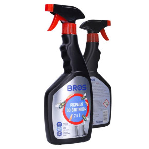 Bros Preparat Spray Do Śmietników Koszy 2w1 500ml