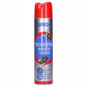 Bros Spray Na Muszki Owocówki Osy Muchy 400ml