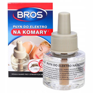 Bros Płyn Do Elektro Fumigator Na Komary 60 Nocy