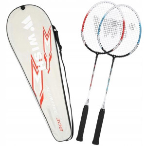 Badminton 2 Rakiety W Pokrowcu Boisko Sport Ogród