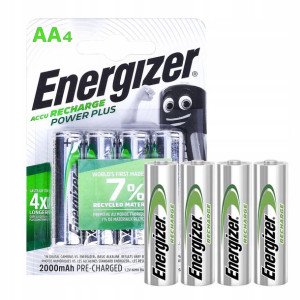 Akumulatorki ENERGIZER Power Plus AA R6 2000mAh x4