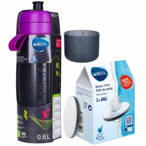 Butelka Brita Fill&go Active Fiolet 4 Filtr
