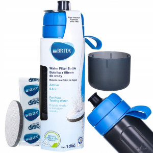 Butelka Brita Fill&go Active Niebieska 1 Filtr