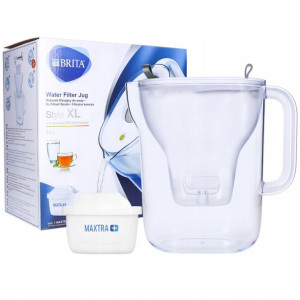 Dzbanek Brita Style Szary Xl+ Filtr Brita Maxtra