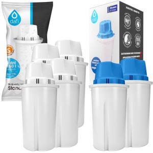 6 Szt Wkład Filtr Dafi Classic Magnez Mg+ Do Brita