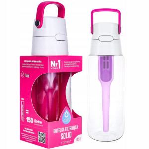 Butelka filtrująca DAFI SOLID 0,5l flamingowa