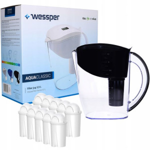 Dzbanek Wessper 3,5l Aquaclassic + 10 Filtr Wkład
