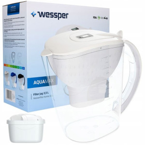 Dzbanek Wessper 3,5l Aquamax + 1x Filtr Wkład
