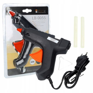 Klejarka pistolet do klejenia gorąco + 2 kleje
