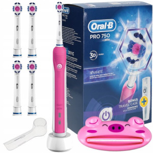 Szczoteczka Elektryczna Oral-b Pro 750 Etui Zestaw