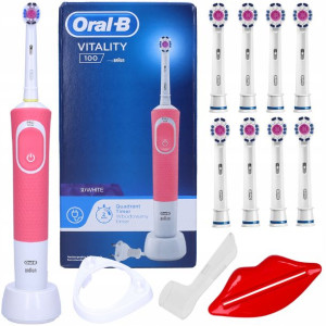 ORAL-B Szczoteczka Elektryczna Zestaw + Końcówki