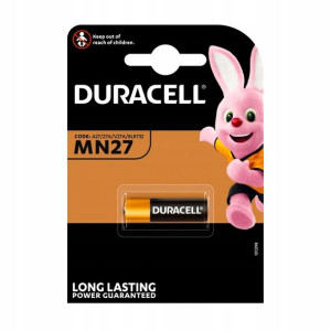 Bateria do pilota A27 Duracell MN27 27A L828 12V