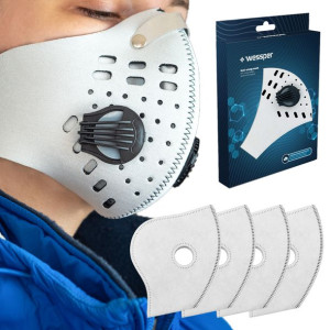 Maska maseczka Antywirusowa Antysmogowa +5 filtrów