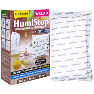 Humistop Wkład Do Pochłaniacza Wilgoci Bawełna