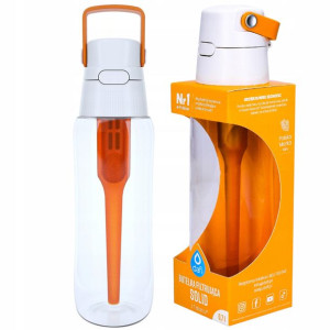 Butelka Dafi SOLID 0,7l bursztynowa + filtr węgiel