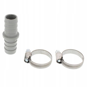 Łącznik węża odpływowego zmywarki 19 x 19mm ZESTAW