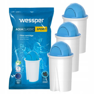 3 FILTR WKŁAD WESSPER Classic Sport dla sportowców