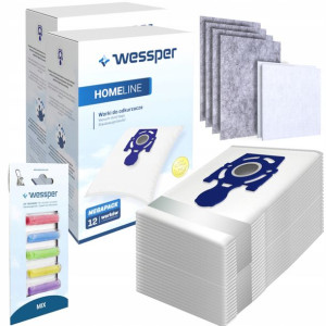 24x Worki Odkurzacza Zelmer Oddysey Elf Zmb02k