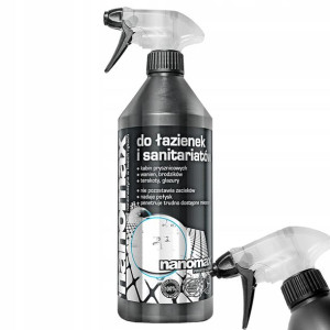 Płyn do Łazienek Sanitariów NANOMAX 1litr Atomizer