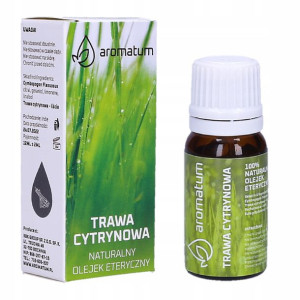 Naturalny Olejek eteryczny TRAWA CYTRYNOWA 12 ML