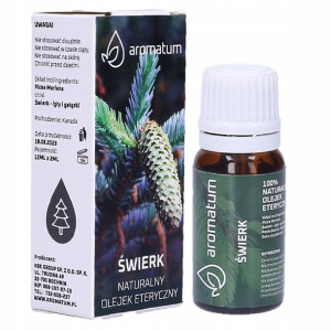 Naturalny Olejek Eteryczny Świerk 12 Aromaterapia