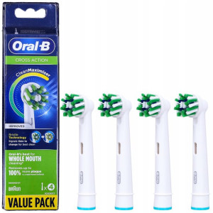 4 Wkłady Do Szczoteczki Oral-b Pro 3d Cross