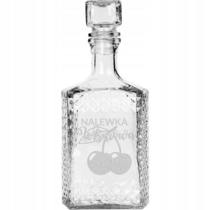 Karafka Szklana Na Nalewki Nalewka Soki 0,5l Y3