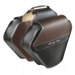 Sakwa na bagażnik SCANSANO czarno brązowa