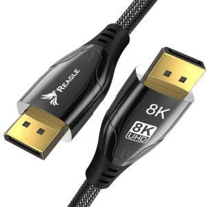 Reagle Kabel Przewód Displayport 1.4 Dp 8k 4k 120hz Hdr 2m