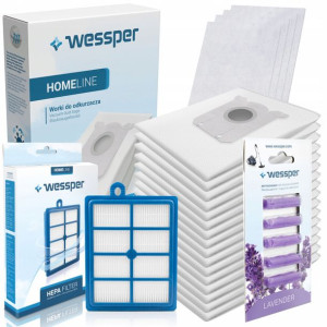 16x Worki Electrolux zamiennik E201SM filtr HEPA