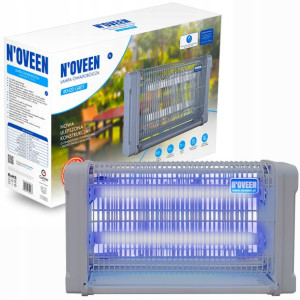 Lampa Owadobójcza N'oveen 2x10 Wat Ćmy Komary