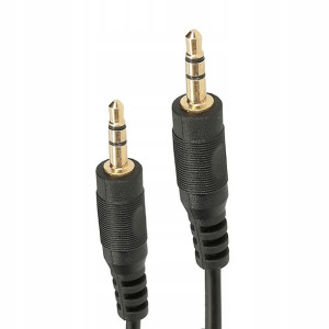 KABEL AUX AUDIO MINI JACK 3,5 wtyk-wtyk 1,5m