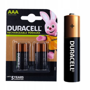 Bateria Akumulator Duracell 1,2V HR3 AAA 900 mAh