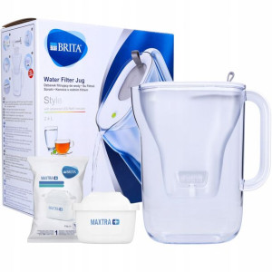 Dzbanek Brita Style Szary + Filtr Brita Maxtra