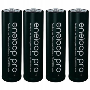 4x Eneloop Pro Aa Akumulatorki Japan R6 Oryginał
