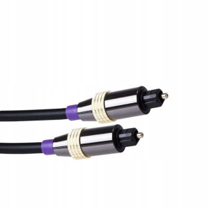 Kabel Przewód Optyczny Toslink T-t 3m Digital Hq