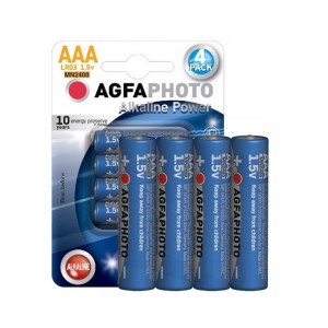 4 Oryginalne baterie alkaliczne Pure Power LR3 AAA