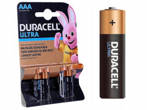 4x Baterie Alkaliczne Lr3 Aaa Paluszki Duracell