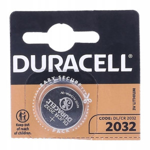 Bateria litowa DURACELL CR2032 DL2032 - 3V