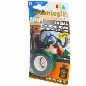 TECHNICQLL taśma samochodowa dwustronna do listew