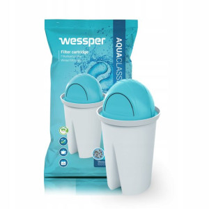 WKŁAD WESSPER PH+ ALKALINE woda alkaliczna 6 SZT