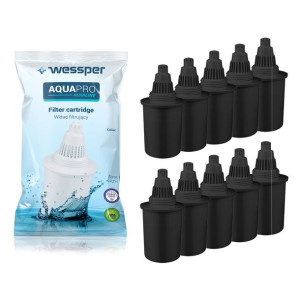 10x Filtr Wody Dzbanka Wessper Alkaliczny 800 Dni