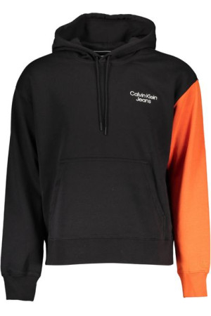 "calvin Klein Bluza Bez Zamka Męska Czarna"